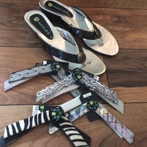 Maggiez kitten heeled sandals